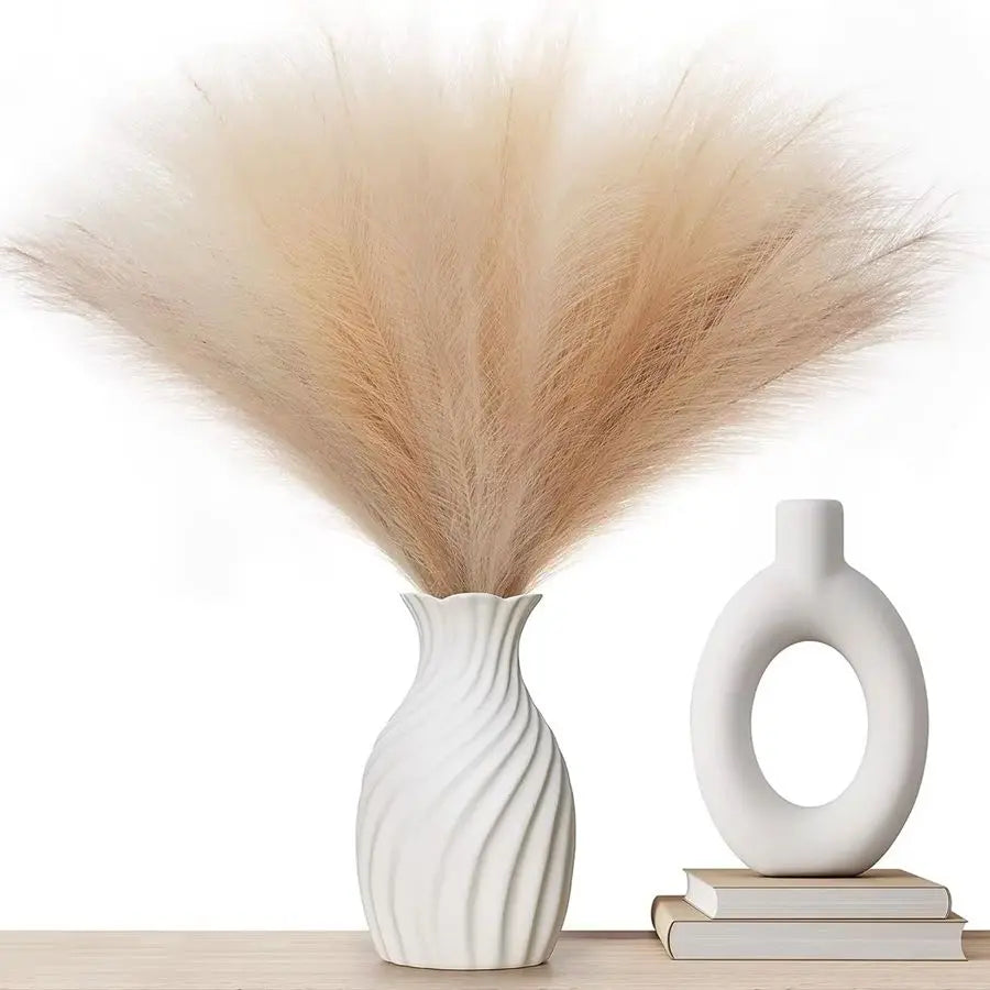 Pampas Grass Reed Artificial Plant Hotsale Home outdoor garden arch Festival Wedding bridal bouquet DIY gift Table decoration