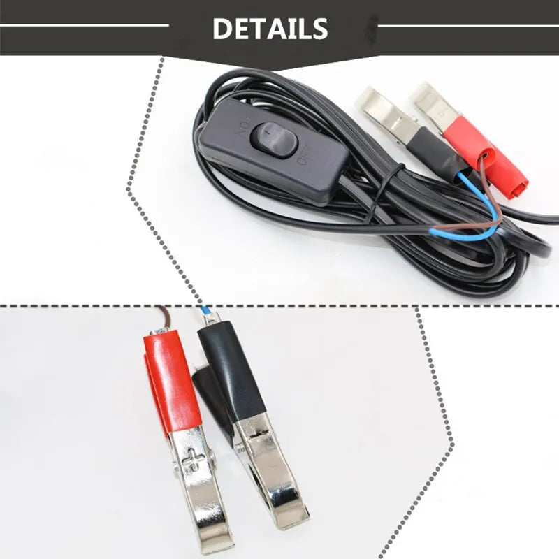 12V/24V DC Mini Portable Electric Submersible Pump - 12L/min, Aluminum Alloy Shell, Fuel/Diesel/Oil/Water Transfer