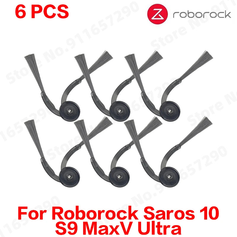 Replacement Parts Compatible for Roborock Saros 10 / S9 MaxV Ultra Main Roller Side Brush HEPA Filter Mop Cloth Dust Bag