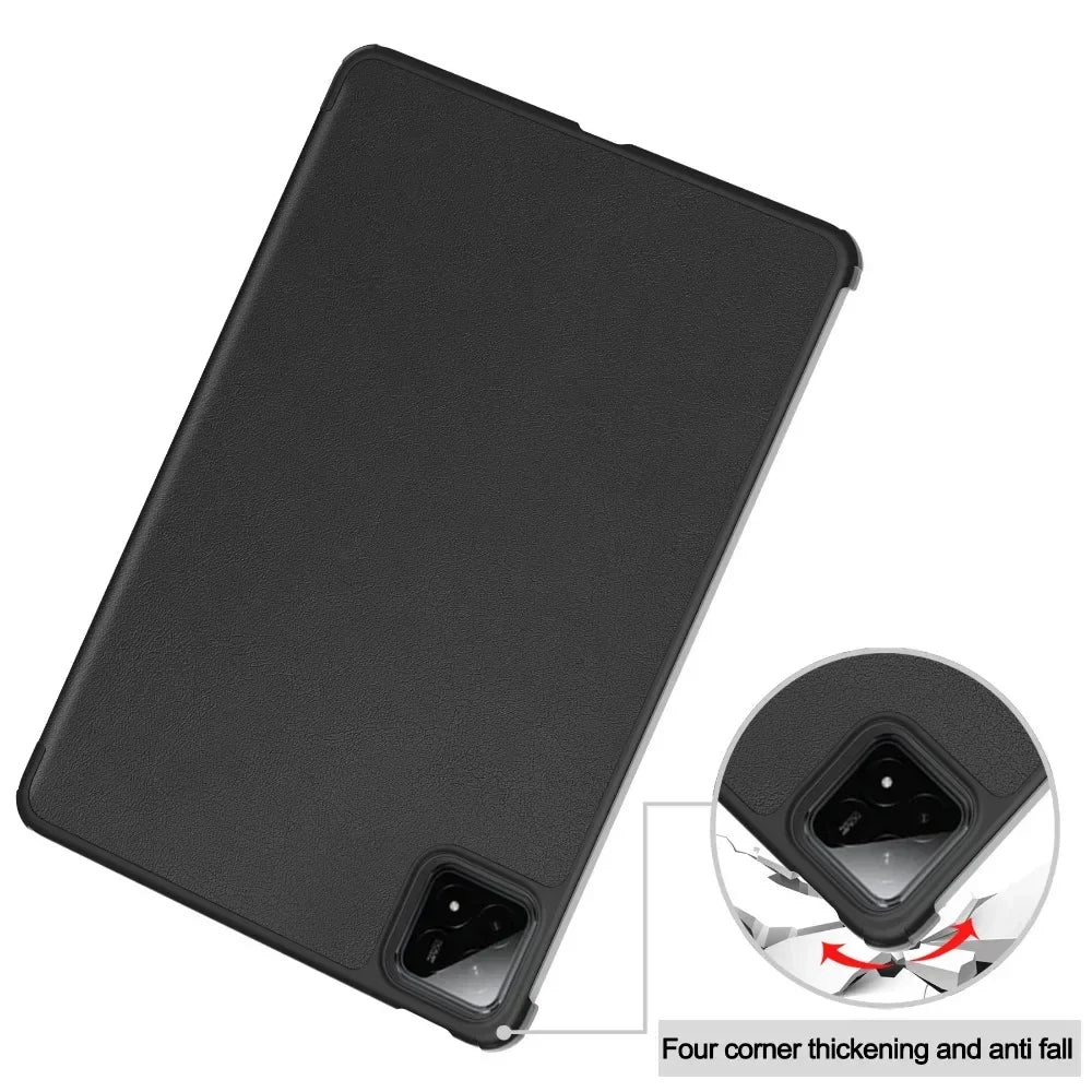 For Xiaomi Pad 7 Case 11.2 inch Tri-Folding Flip Stand Case Funda For Xiaomi Pad 7 Pro Mi Pad 7 2024 with Auto Sleep Cover