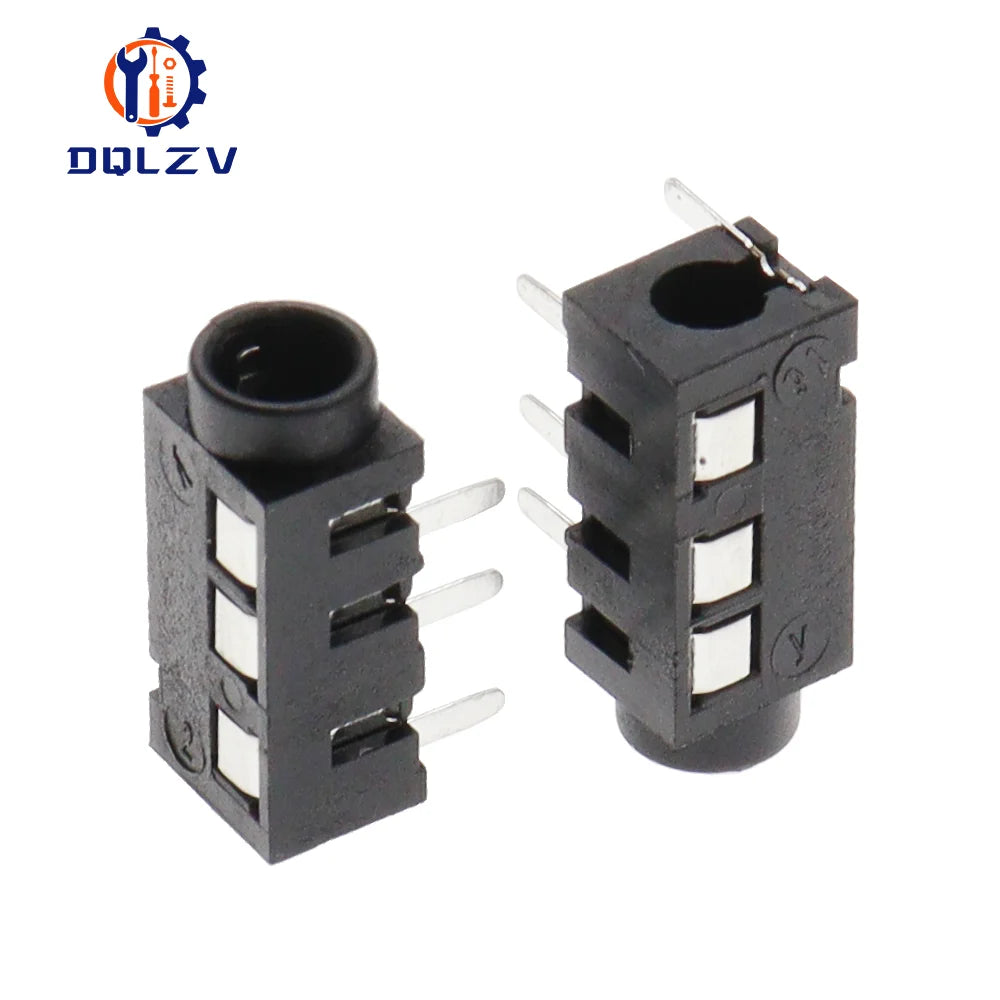 DIP/SMD PJ320A 3.5MM Headphone Audio Socket PJ-320D PJ320 PJ-320 4Pins Audio Interface