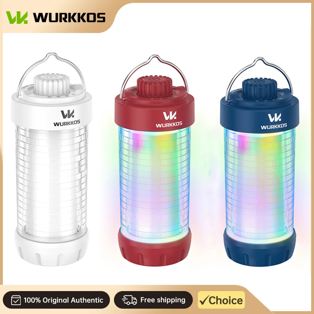 Wurkkos CL01 550 Lumens Rechargeable LED Ultra-Long-Life Camping Ambient Light Magnetic Waterproof Hiking Fishing Outdoor