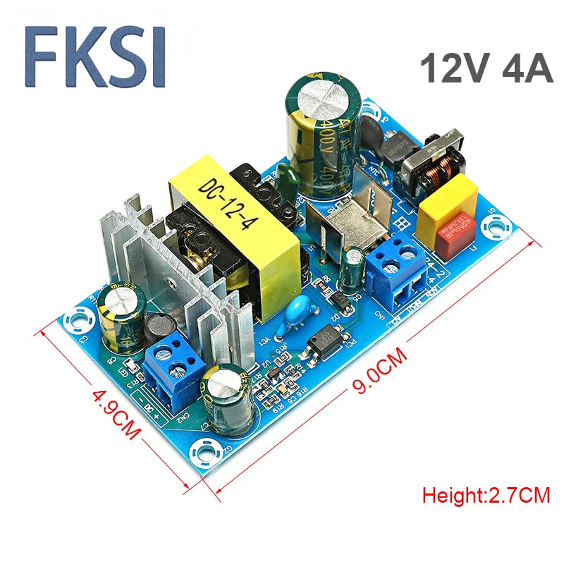 AC 85-265V to DC 12V 24V 36V 48V step down Transformer power supply  1A 2A 4A 6A 8A 9A switching power module for Replace Repair