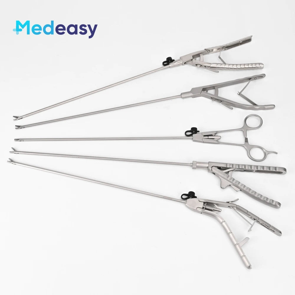 Laparoscopic Simulation Trainer Tools Laparoscopy Training Instruments Forceps Grasper/Dissector/Scissors Curved/Needle Driver