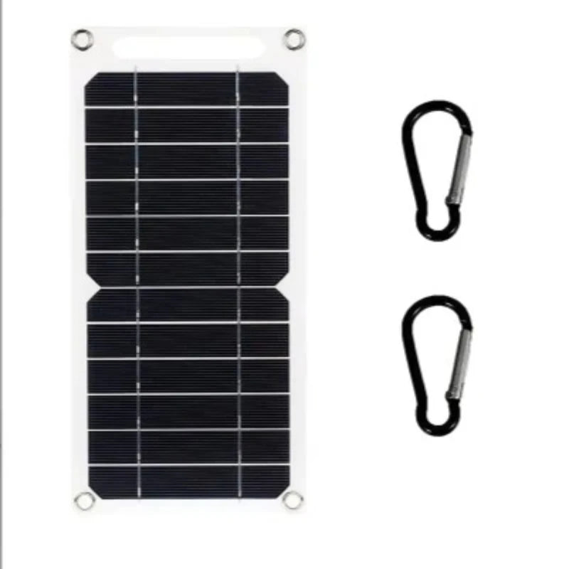 Waterproof 30W Solar Charging Panel 6.8V With USB Port Portable Power Supply for Camping Hiking Mobile Devices