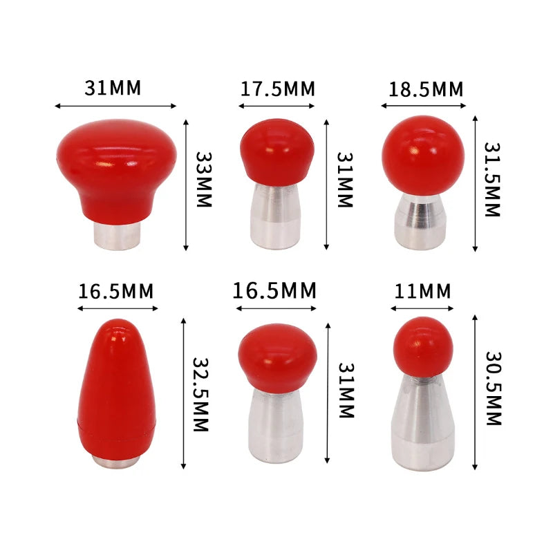 Tap Down Tools Car Dent Repair Kit Rotating Handle Car Repair Hook Handle Aluminum Alloy