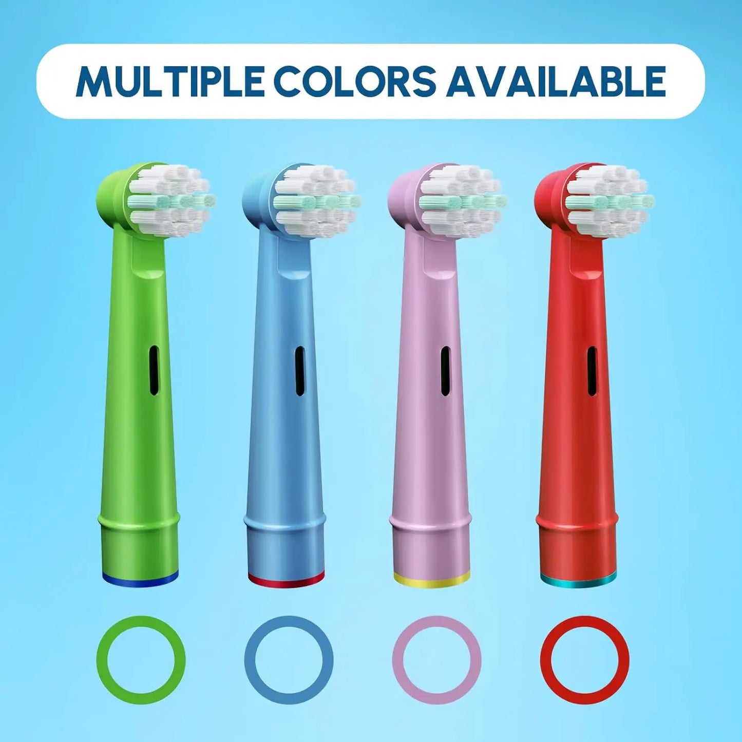 Electric Toothbrush Replacement Brush Heads for Oral Basic Cleaning B toothbrush nozzle BristlesD100 D25 D30 D32 4739 3709 3744