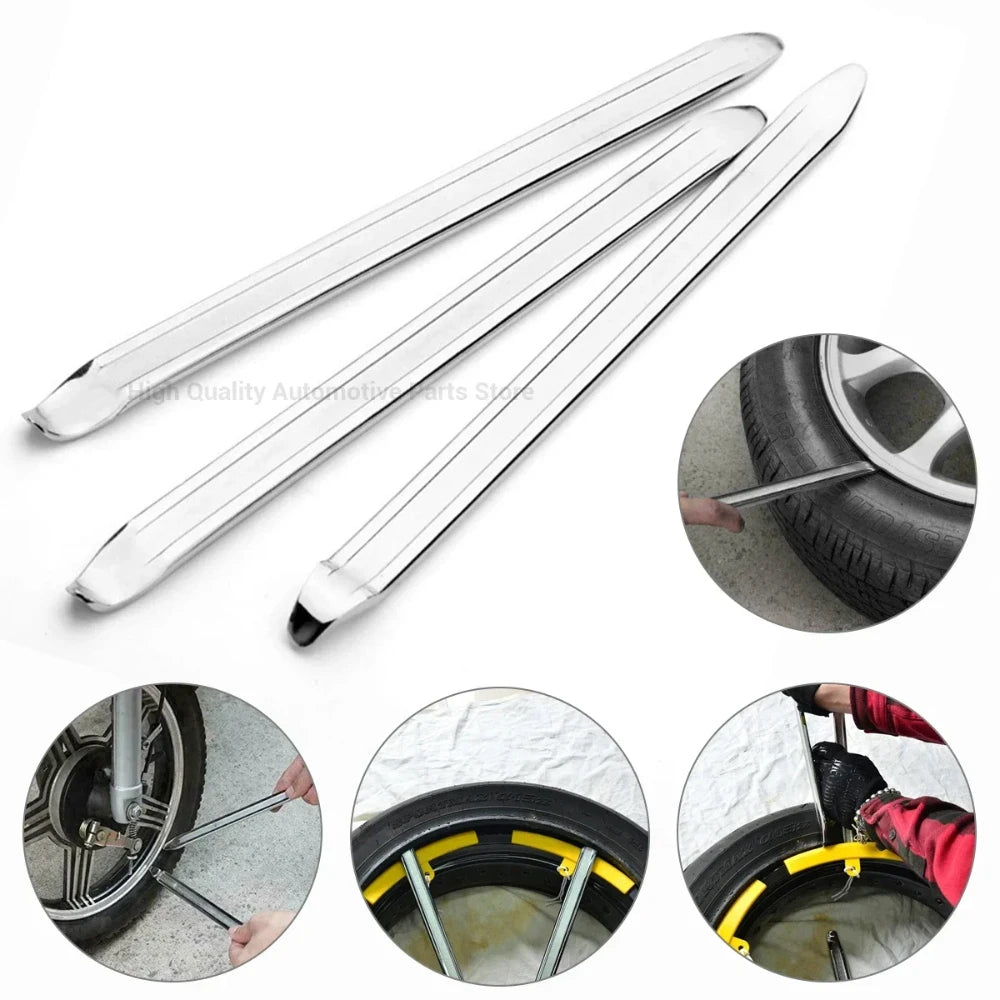 Car Repair Tools Steel Spoon Tire Iron Rim Opener Lever Changer Motorcycle Cycling Repair Tools For Bicycle Car Accessories