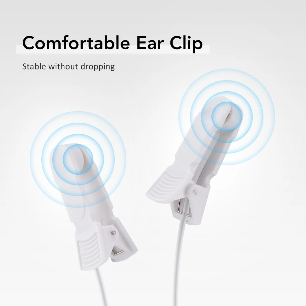 Ear Clip & Handheld CES Sleep Aid Device For Insomnia Anxiety Stress Relief Help Sleeping Aid Machine Palm Pulse Massager