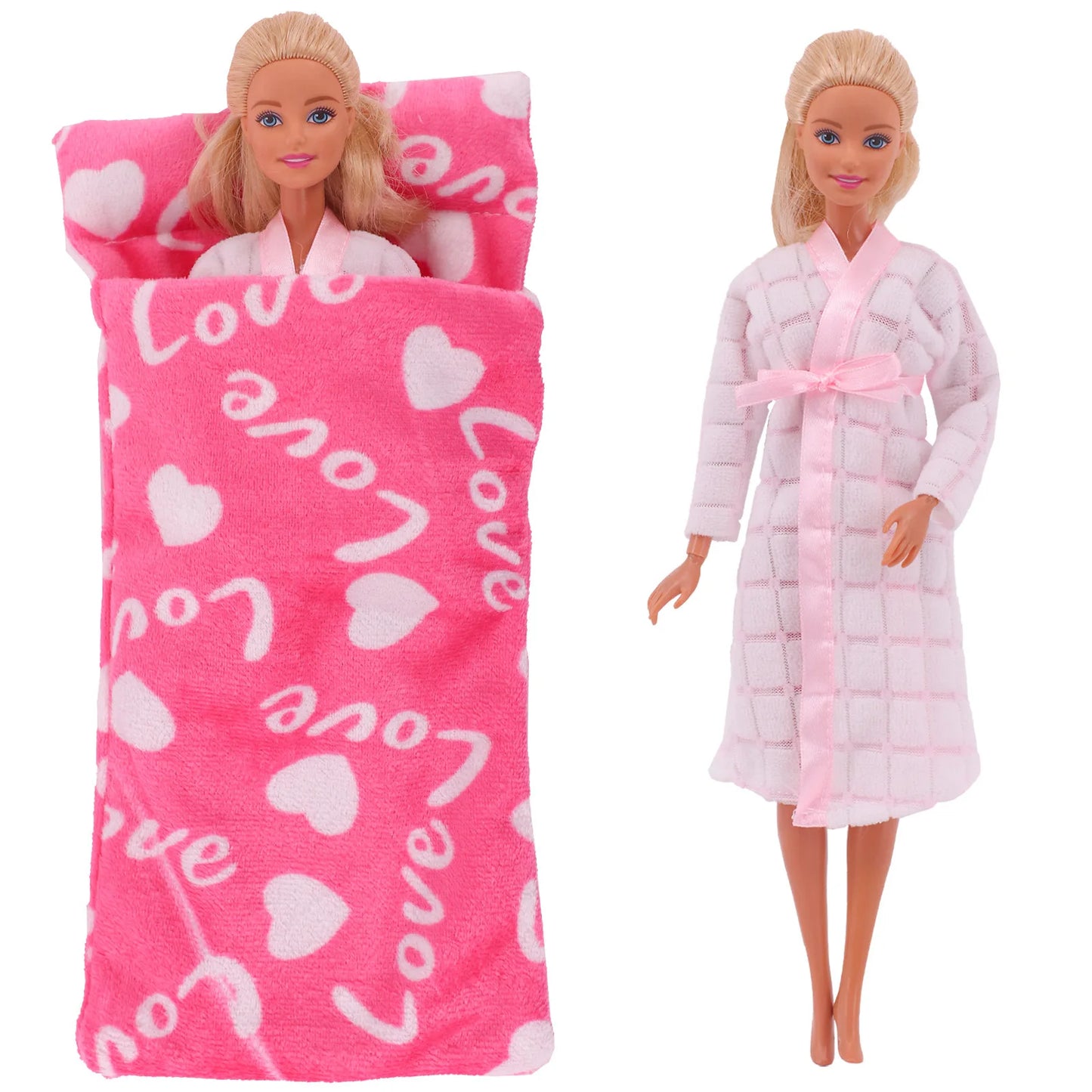 Doll Sleeping Bag Hanging Basket Christmas Accessories For Barbis Doll&30cm 1/6 BJD Blythe Doll Accessories Girl's Toys