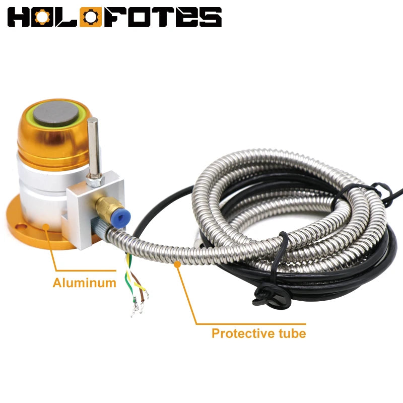 CNC Mach3 Tool Sensor Z Axis Probe Normal Closed Tool Length Setting Gauge Pre-setter Automatic Blow Up for CNC Router