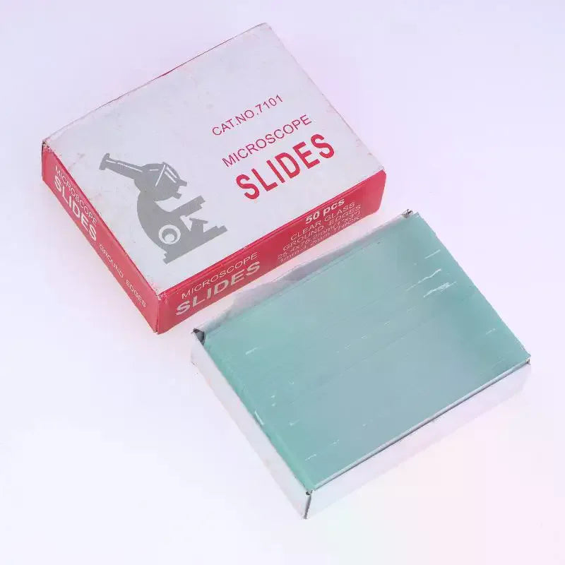 50Pcs DIY Accessories Microscope Slides Blank Biology Glass Slide For Basic Biological Science 25.4x76.2MM