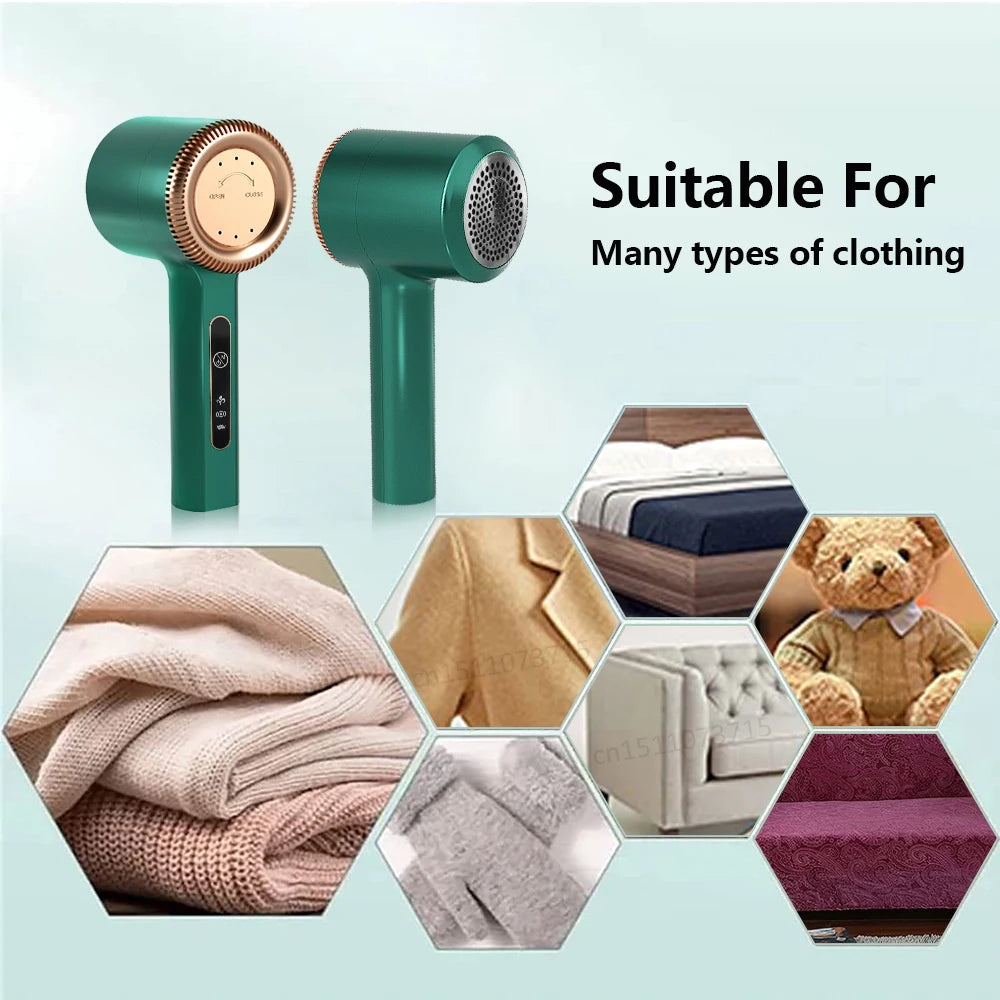 Lint Remover Electric Rechargeable Pellet Fabric Shaver For Clothes Clothing Fluff Remover Portable Hair Balls Fuzz Removers