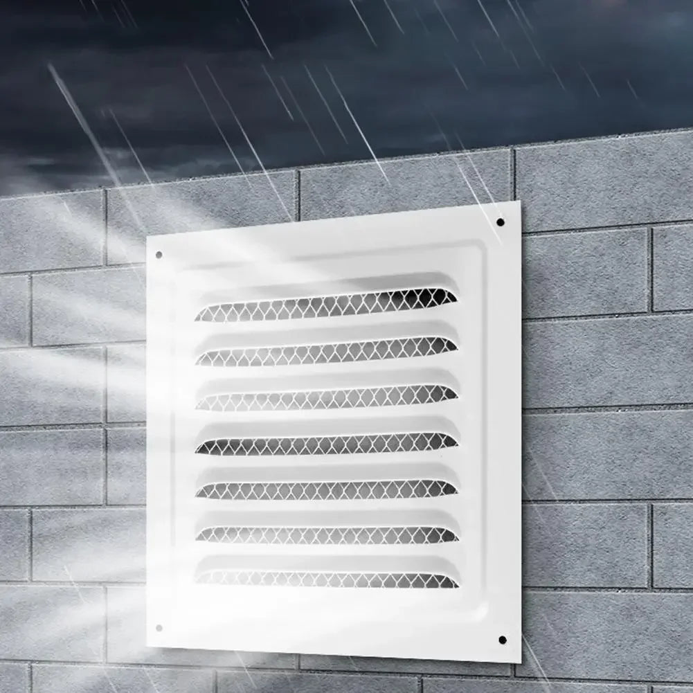 Air Vent Grille Air System Net Cover Screen Exhaust Outlet Window Square Vent Heating Cooling Vents Plate