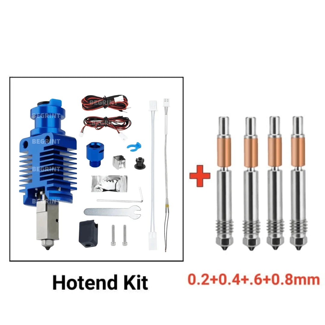 New Upgrade TZ-E3 3.0 Hotend Kit For Ender 3/CR10/VORON 2.4 Hight Speed Print Head Hi-End Extruder J-head Hot End For Ender3 V2
