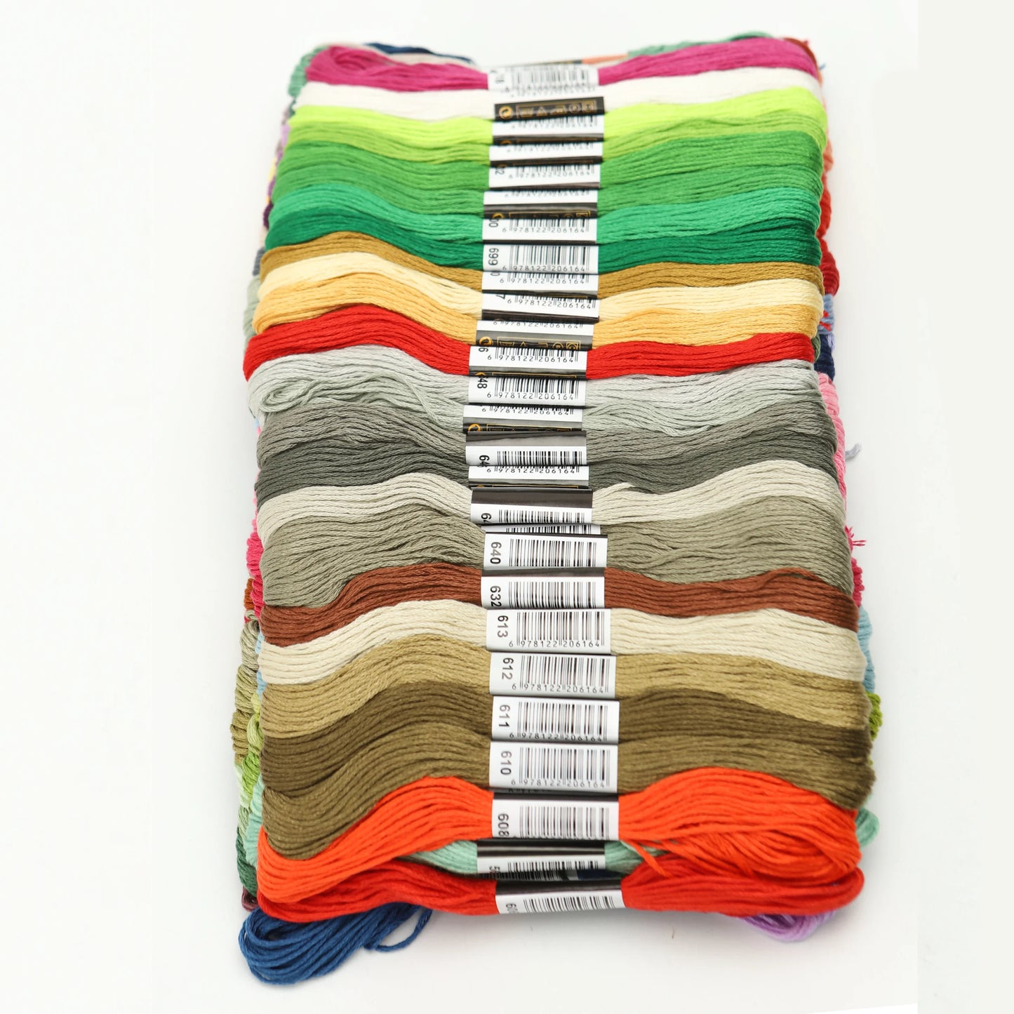 50/100/150/200/447 Pieces Cross Stitch Embroidery Floss Home Sewing Craft Thread 8 Meters Per Skein not repeat Colors