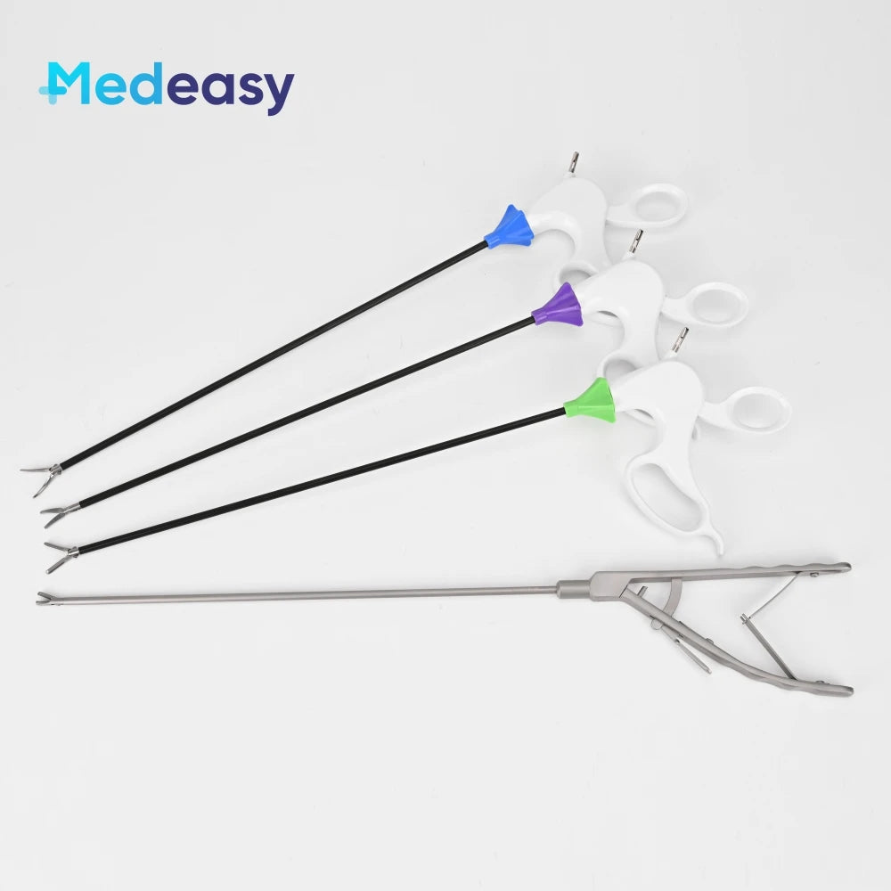 Laparoscopic Simulation Trainer Tools Laparoscopy Training Instruments Forceps Grasper/Dissector/Scissors Curved/Needle Driver