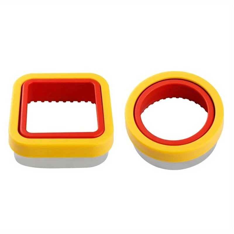 1/2/3/4/5/6pcs Stainless Steel Cookie Cutters Set - Animal & Heart Shapes for DIY Baking, Bread, Sandwich, Gift for Kids