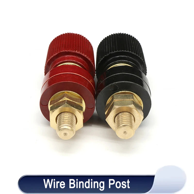 M5 M6 M8 M10 Wire Binding Post Thread Screw Black+Red Set Weld Inverter Clamp Power Supply Splice Connect Battery Terminal