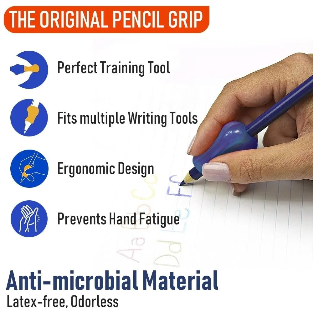 5/10pcs Ergonomic Pen Grip Corrects Writing Postures Reduces Hand Fatigue Writing Postures Corrector for Students Offices Worker