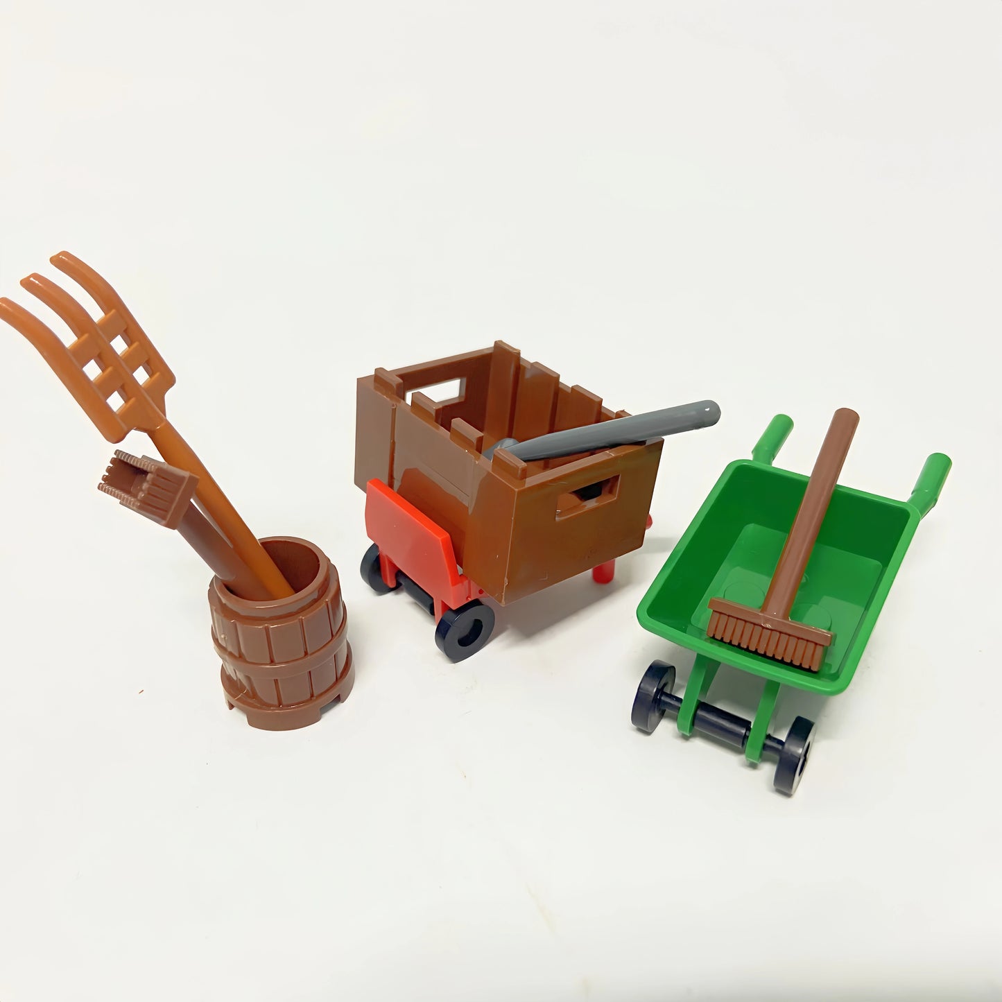 Farm Tools and Kitchenwares DIY Buidling Blocks Miniature Tools Compatible MOC Scene Building Accessories Ideal Gift