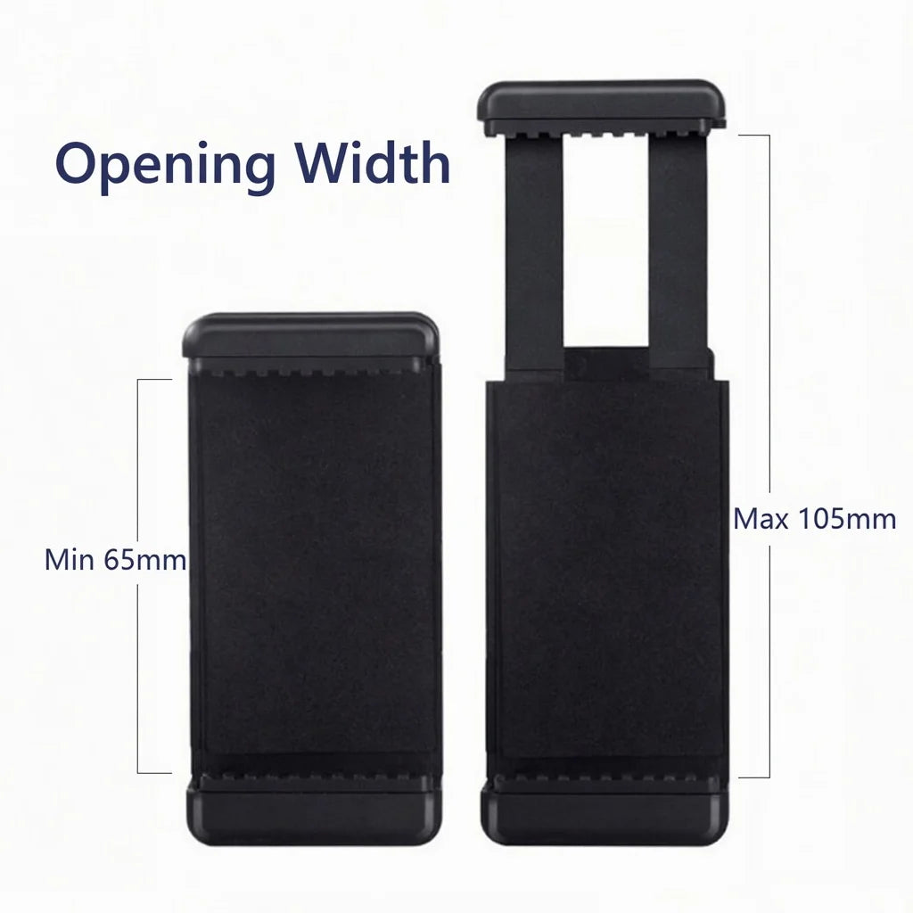 Tripod Mount 1/4'' Screw Holder Clip Adapter for Smartphone Video Recording Vlog Photography Stand Accessories