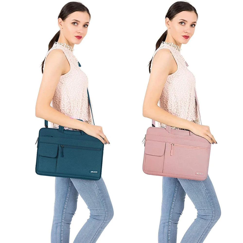 13 14 15 16 inch Laptop Bag Notebook Pouch for MacBook Air Pro Asus Dell HP Office Travel Computer Briefcase Handbag Sleeve Case