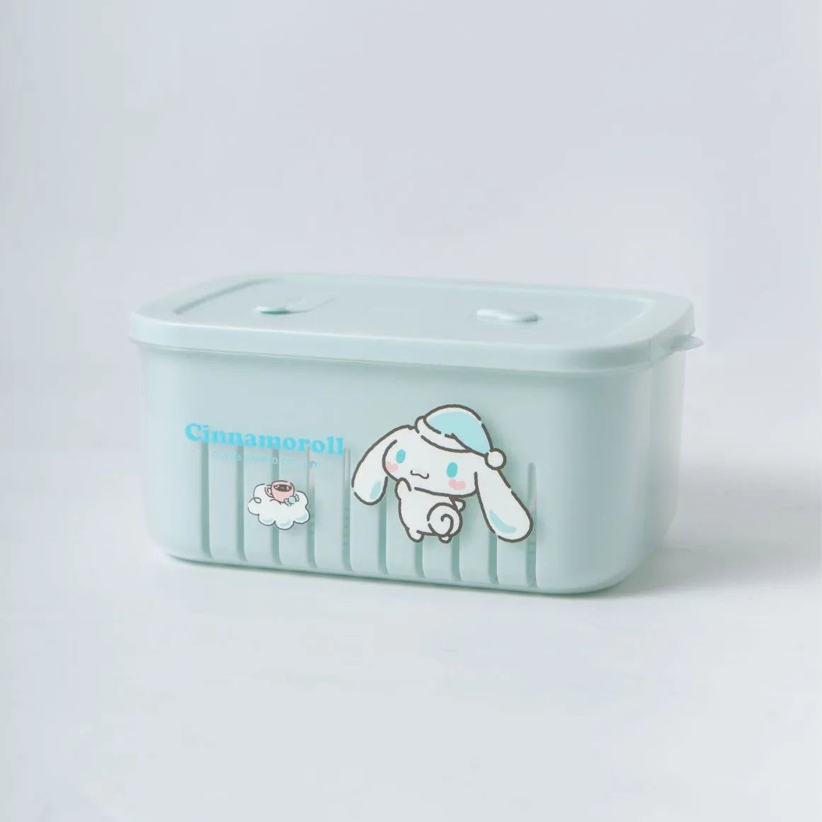 Hello Kitty Kuromi Kitchen Food Storage Containers  Vegetable Washing Basin and Drain Basket  Plastic Fruit Bowl for Home Use