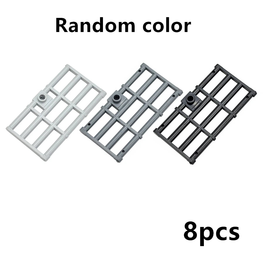 City Window Building Blocks MOC House Door Frame Glass Bricks Parts Compatible 60594  60616 60621 60596 MOC Educational Parts Fo
