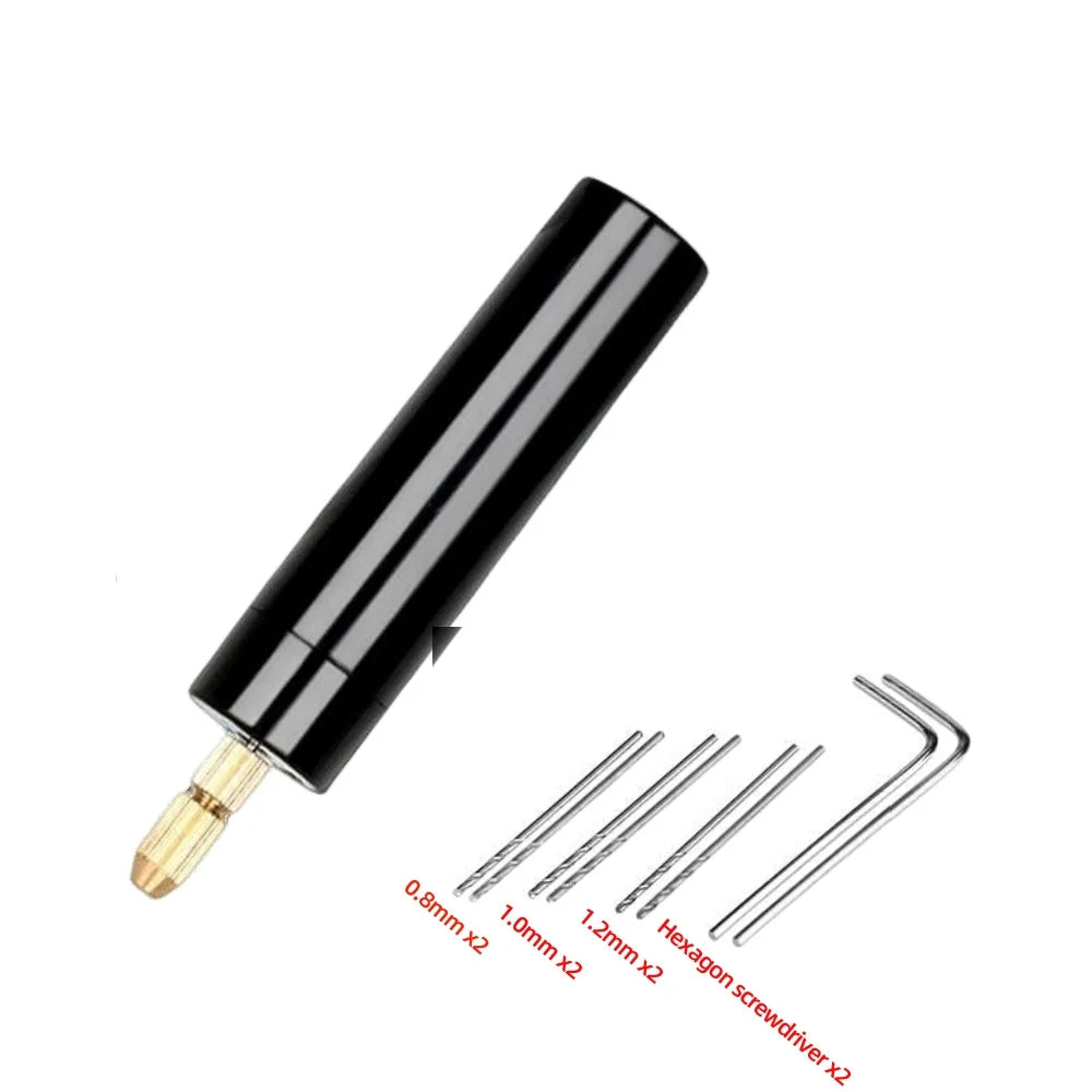 Handheld Mini Electric Drill DIY Electric USB Electric Drill Tools For Epoxy Resin Jewelry Making Wood Craft Engraving Pen Tool