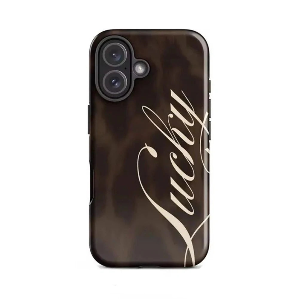Luxury Clmj Black White Swan Lace Phone Case for iPhone 17 16 15 14 13 12 11 X XS XR Air Pro Max Plus Double-layer Back Cover