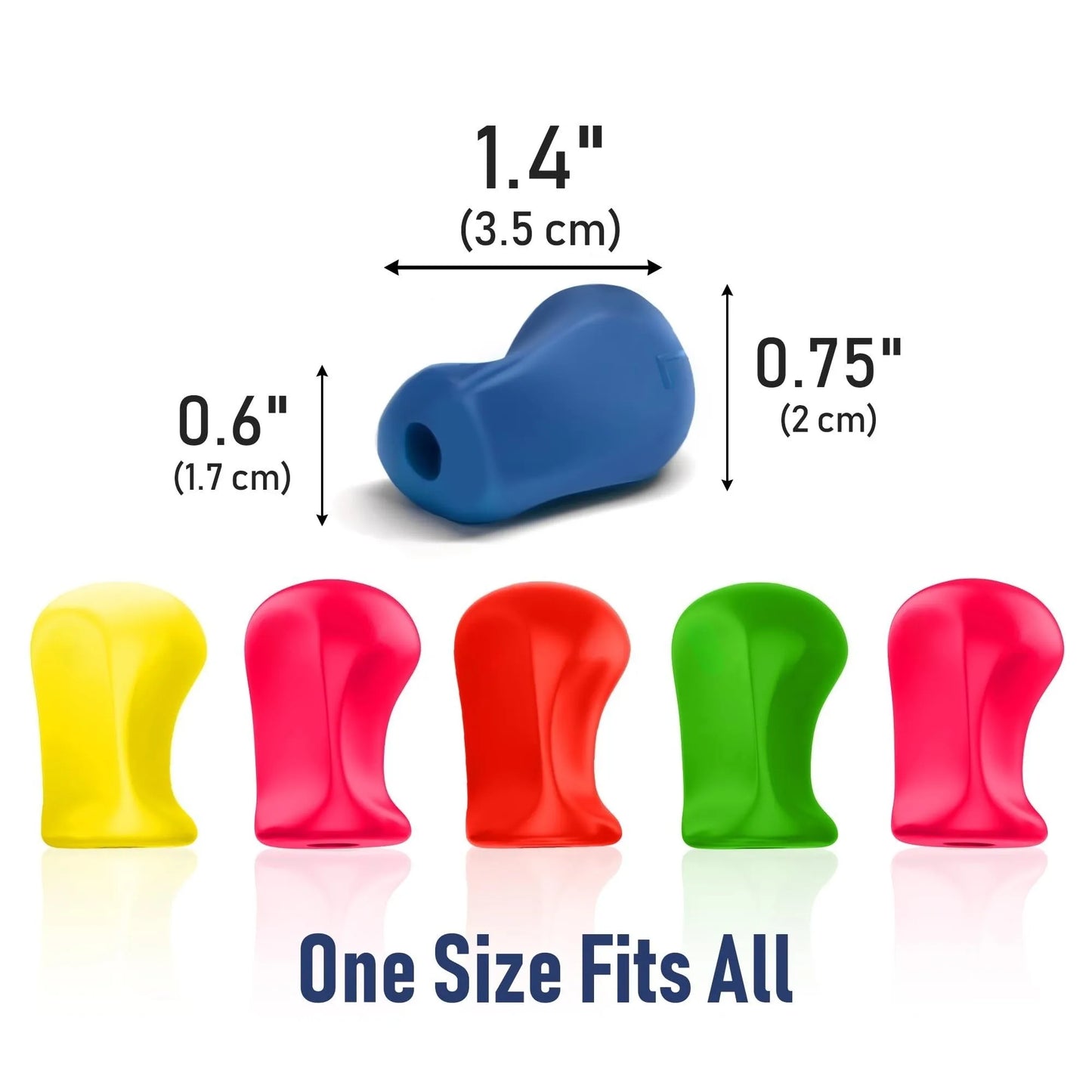 5/10pcs Ergonomic Pen Grip Corrects Writing Postures Reduces Hand Fatigue Writing Postures Corrector for Students Offices Worker