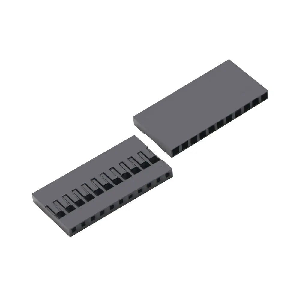 2.54mm Pitch TJC8 Single Row Dupont Plastic Shell Plug Connector 1P/2P/3/4P/5/6/7/8/9/10P/11/12P/20P Housing Female Pin Male Pin