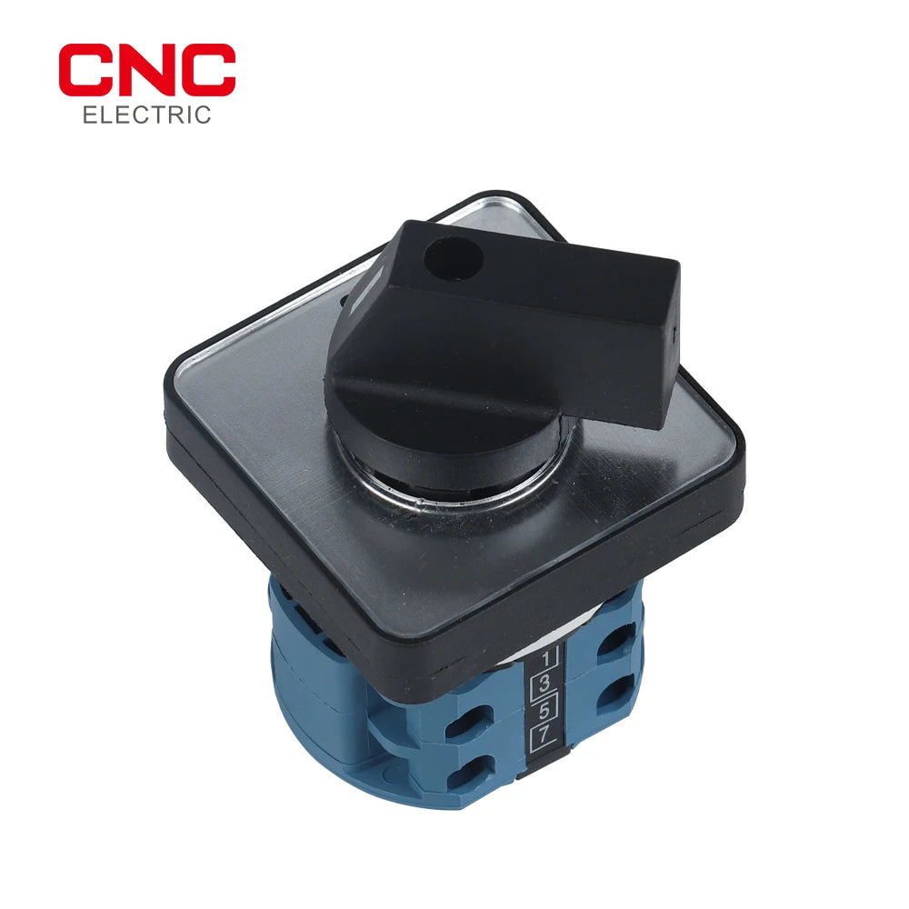 CNC LW28-20/32A 0-1 Universal Changeover Switch 2 Position 3 Pole Rotary Switch 660V 20A Changeover Switch