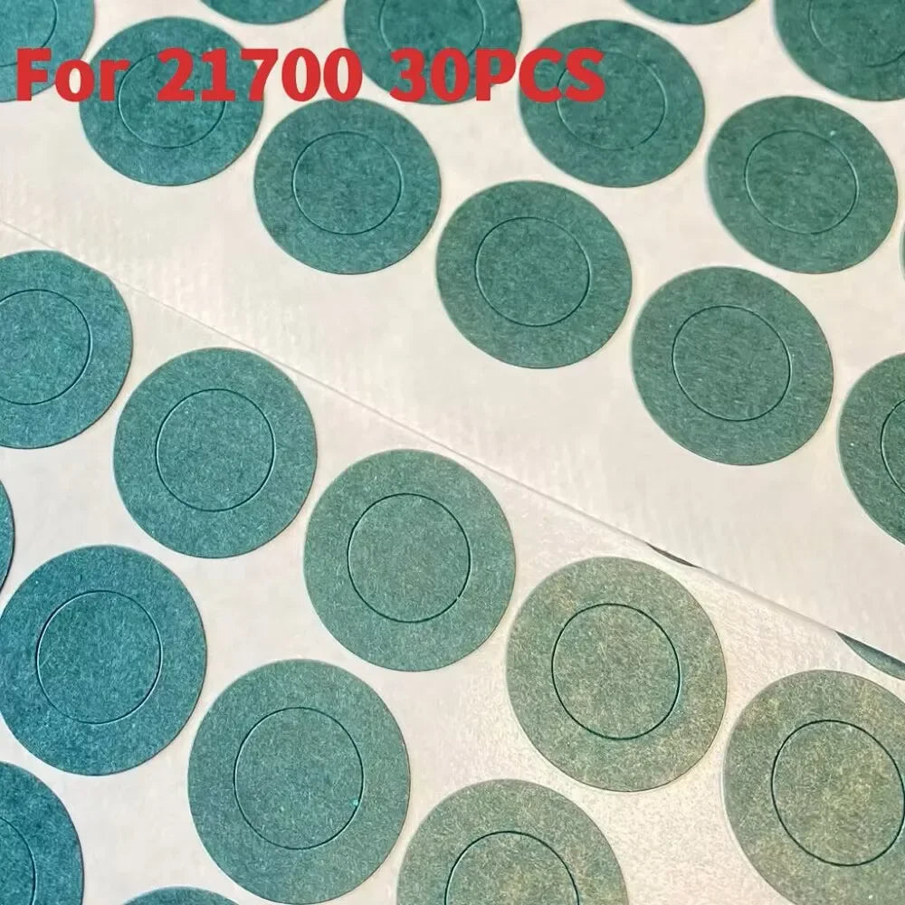 Li-ion Battery Insulation Gasket Barley Paper Battery Pack Cell Hollow Insulating Electrode Insulated Pads
