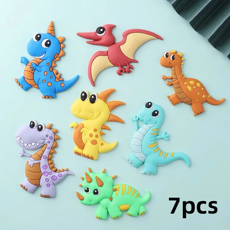 Jurassic Dinosaur Cake Topper Tyrannosaurus Rex Triceratops Pterosaur for Kids Happy Birthday Party Decoration Baby Shower Decor