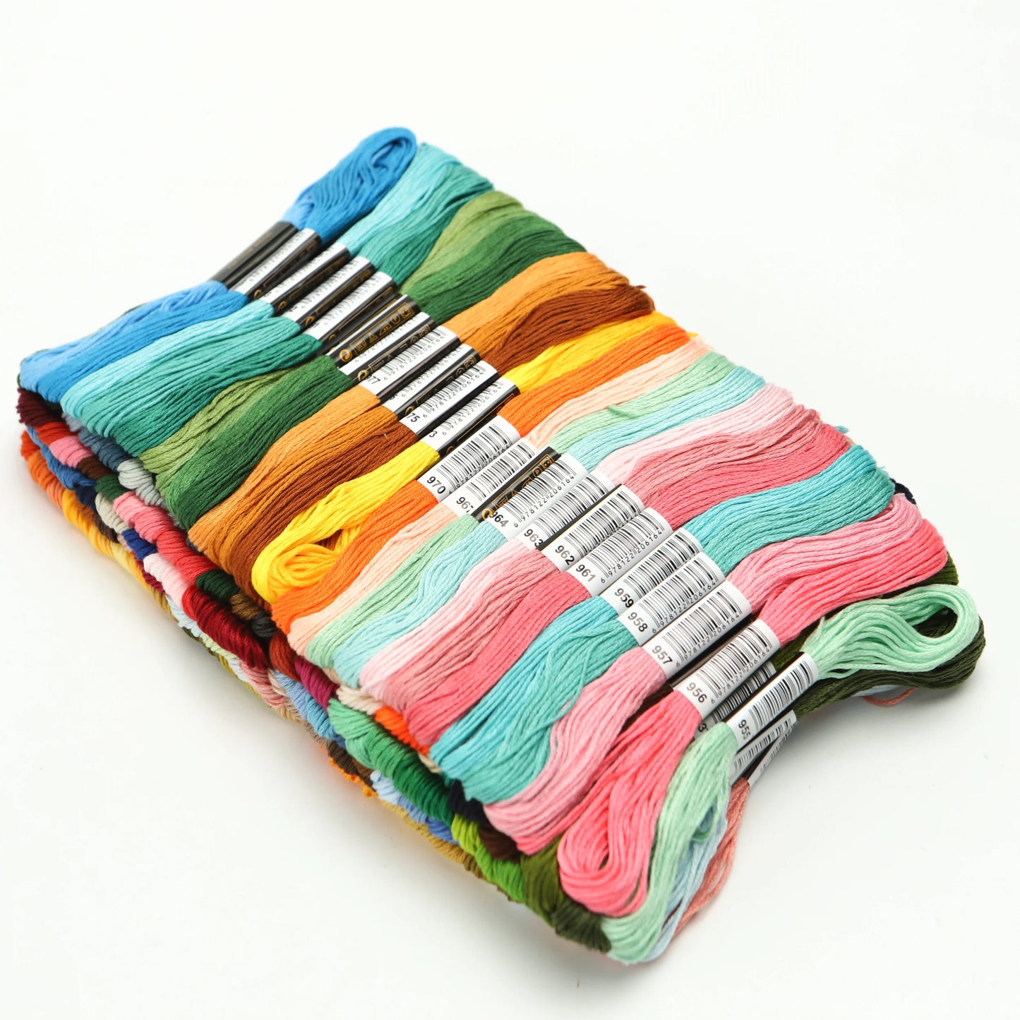 50/100/150/200/447 Pieces Cross Stitch Embroidery Floss Home Sewing Craft Thread 8 Meters Per Skein not repeat Colors