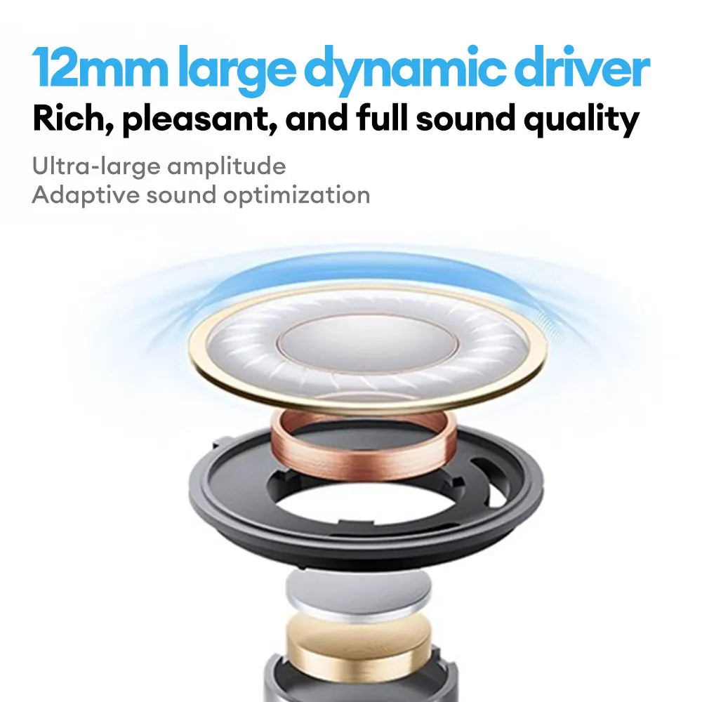 New Lenovo LE209 Wireless Bluetooth Earphone Business Music Bluetooth Headphone HD Call with Mic 30H Battery Life Gaming Headset