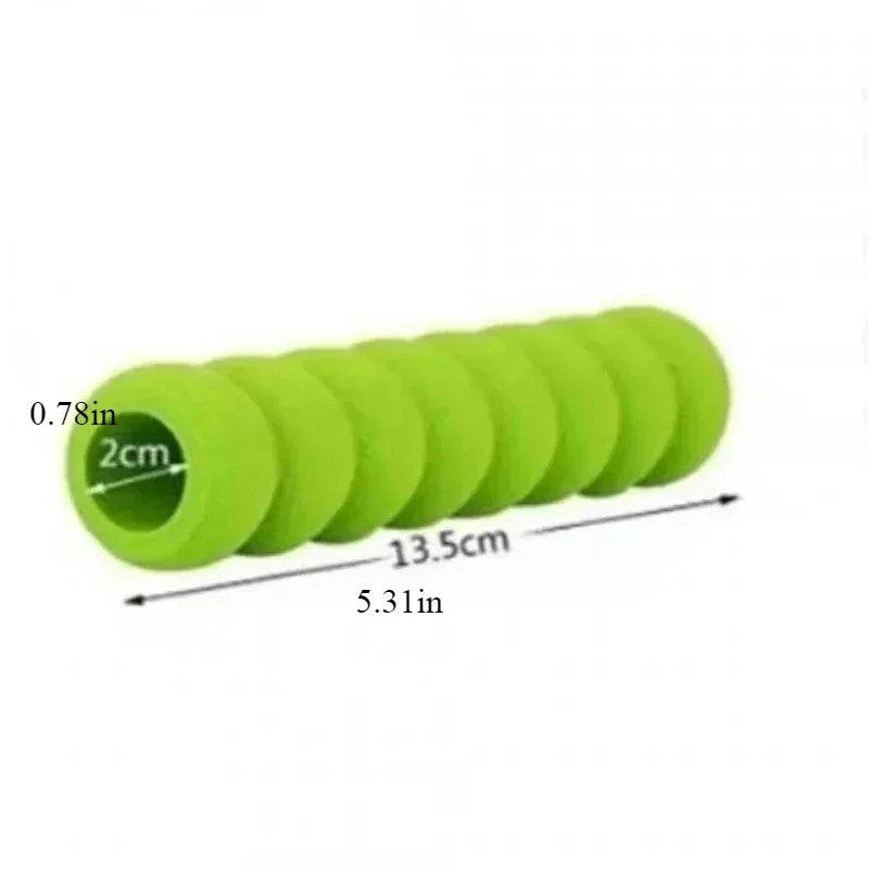 Winter Soft Spiral Foam Elastic Door Handle Cover Doorknob Guard Protector Anti-collision Door Stopper Safety Home Decor