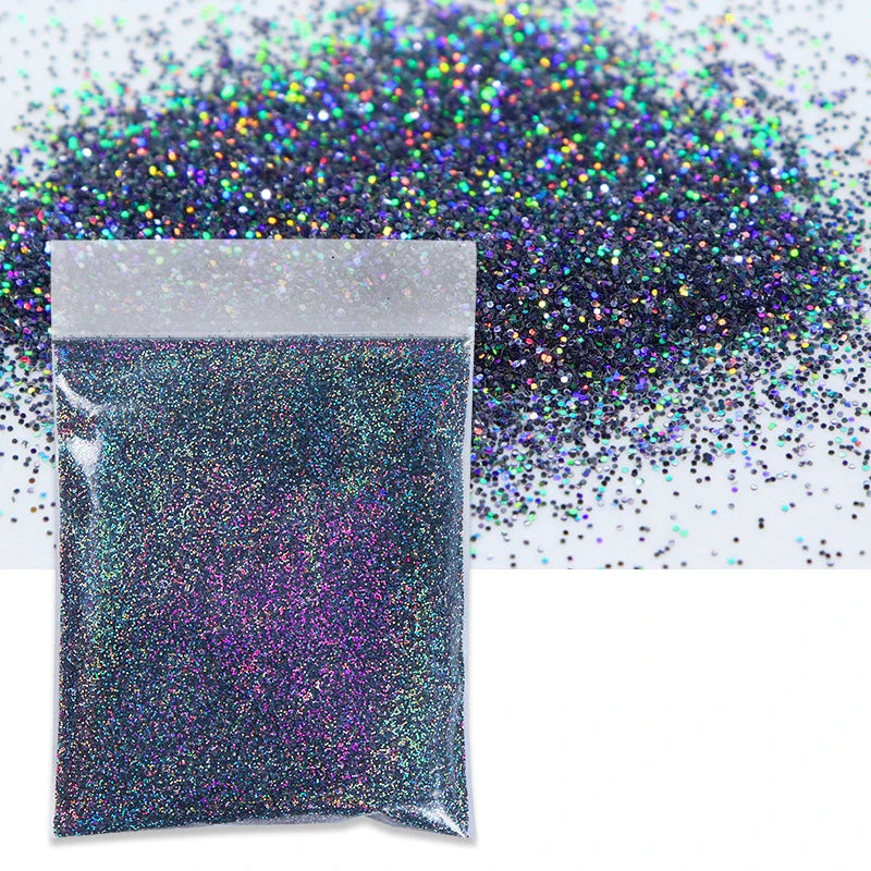 10g Shiny Sugar Powder Epoxy Resin Pigment Iridescent Colored Amazing Sand Resin Sequins Glitter Crafts For Silicone Mold Filler