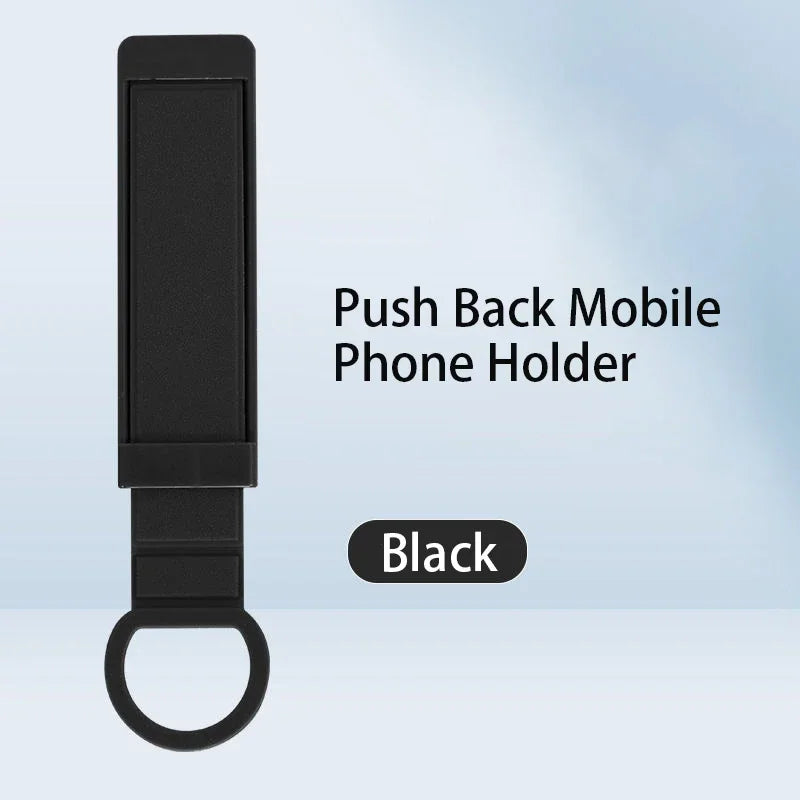 Wrist Band + Finger Grip 2-in-1 Phone Holder, Sticky Socket Stand Compatible with iPhone 12-17/Xiaomi