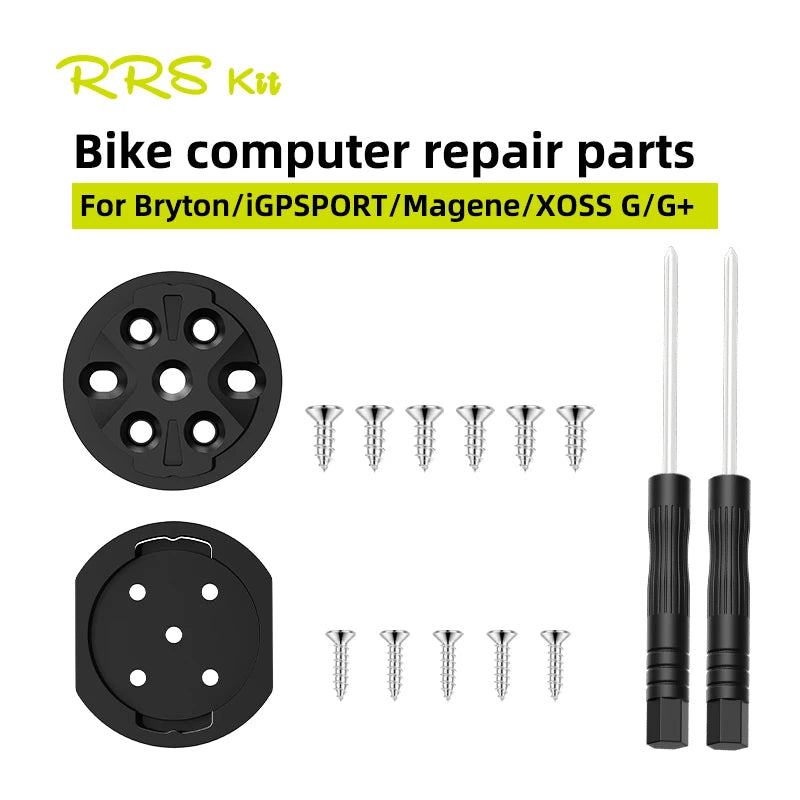 RRSKIT Bicycle Computer Base Bracket Fixed Seat Repair Parts For Garmin Bryton Xoss Magene Cycling GPS Base Replacement Parts