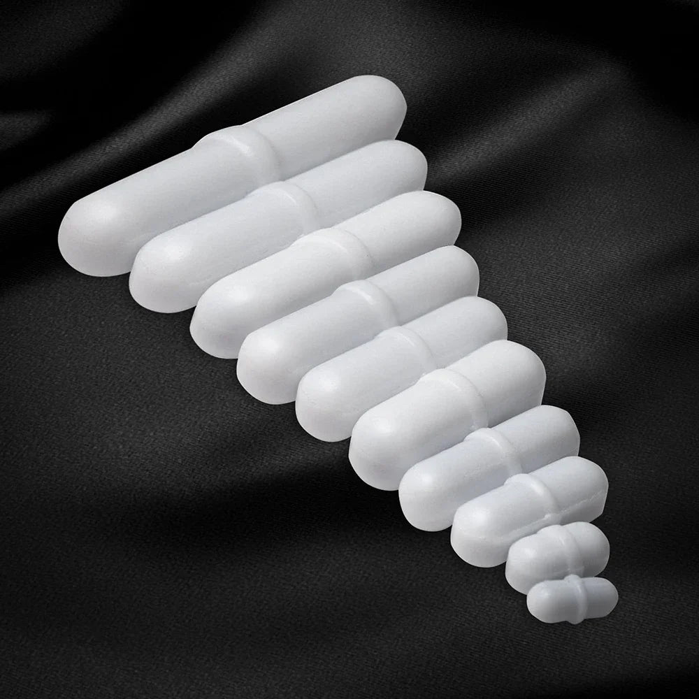 1/5/10/20/50/100Pcs Magnetic Stirrer Bar PTFE Magnetic Stirrer Type-B Mixer Stir Bars For Lab Supplies