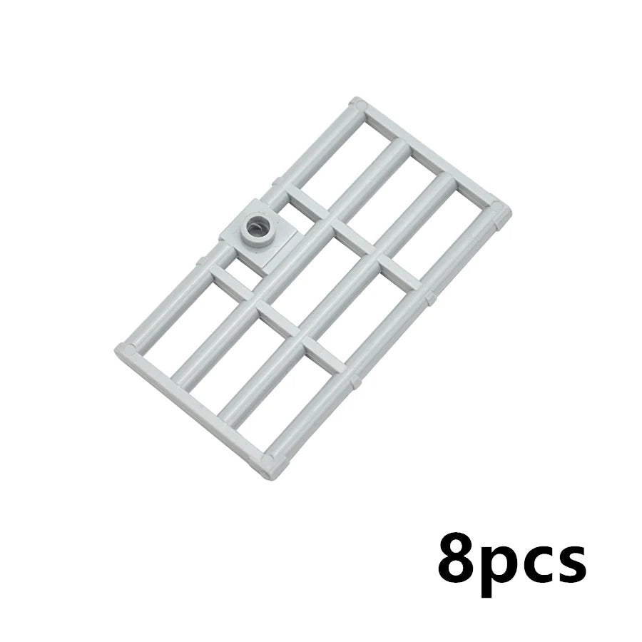 City Window Building Blocks MOC House Door Frame Glass Bricks Parts Compatible 60594  60616 60621 60596 MOC Educational Parts Fo