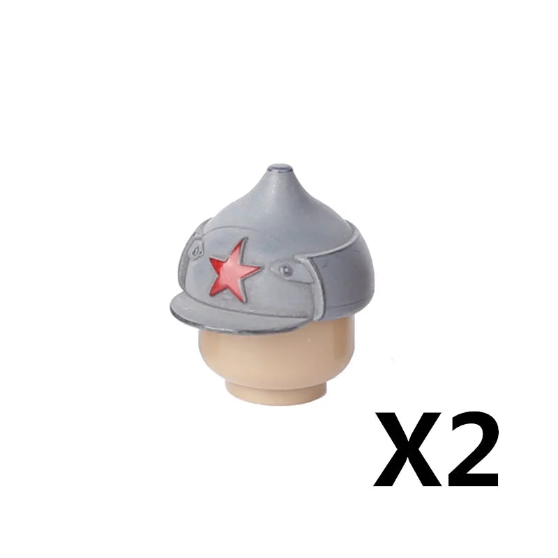 Military US Army Soviet Figures Soldiers MOC Building Blocks Medic Sniper Rifle Bunijon Hat Helmets Children's Toy Gift B145