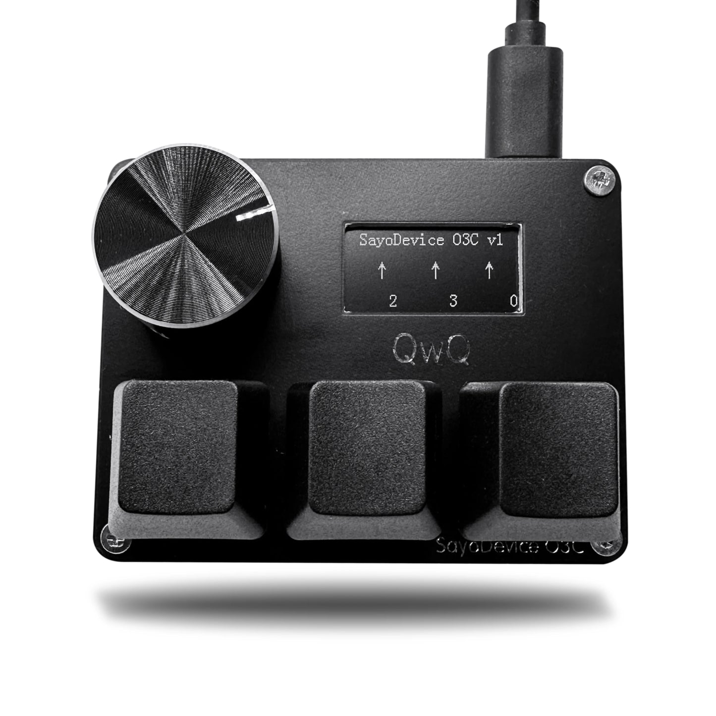 SayoDevice Rapid Trigger Magnetic Switches RGB Music Game Keyboard Volume Knob For O3C DJMAX SDVX Geometry Dash Office Keyboard