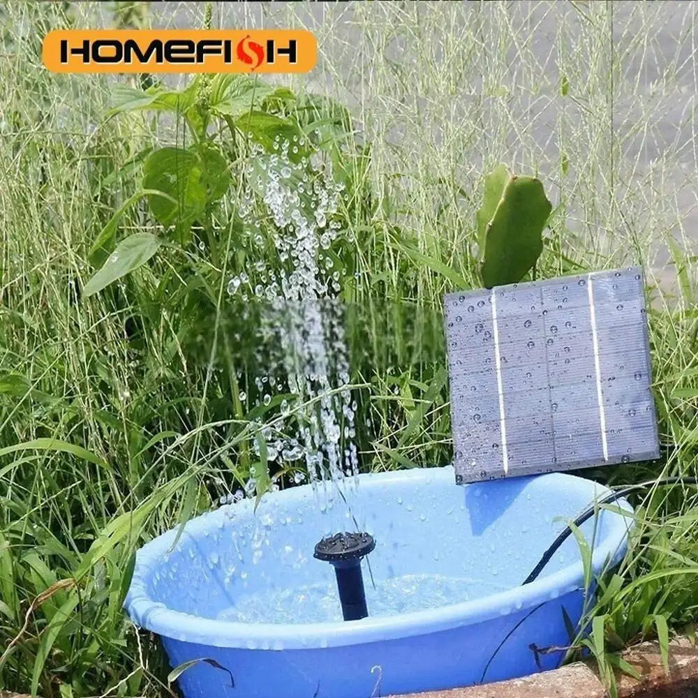 Mini Solar Fountain Pump 1.2W Power Board Kit Solar Panel Water Pump for Garden Pool Fountain Indoor Bird Bathroom Outdoor
