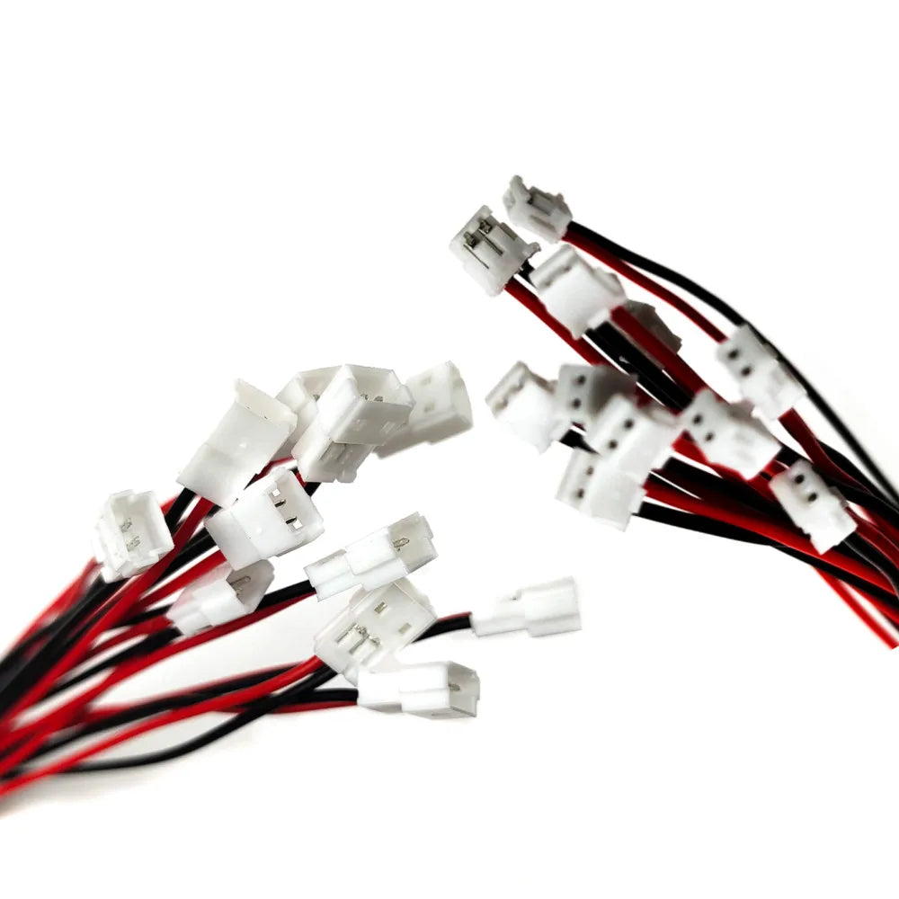 10 Sets/lot JST ZH 1.5mm Spacing 2P 3P 4P 5P 6P Male and Female Air Docking Terminal Supporting Connector ZH1.5
