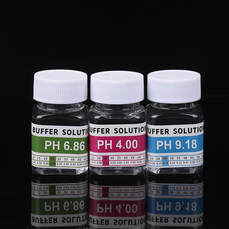 Reusable 50ML PH 4.00 6.86 9.18 Calibration Solution Buffer Liquid For PH Meter