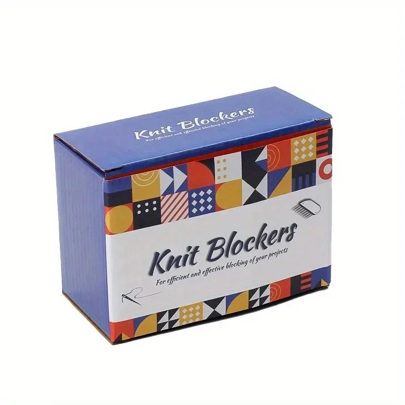 1pack Knit Blockers Essential Knitting and Sewing Accessory for Perfectly Aligned Blocks Sewing tools